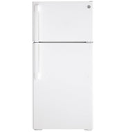 GTE16DTNRWW - REFRIGERATORS - GE - Top Freezer - White - Open Box - BonPrix Électroménagers
