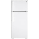 GTE18DTNRWW - REFRIGERATORS - GE - Top Freezer - White - Open Box - BonPrix Électroménagers