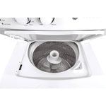 GUD24ESMMWW - LAUNDRY CENTERS - GE - Stacked Washer/Dryer - Electric - White - Open Box - BonPrix Électroménagers