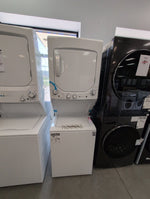 GUD24ESMMWW - LAUNDRY CENTERS - GE - Stacked Washer/Dryer - Electric - White - Open Box - BonPrix Électroménagers