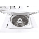GUD27ESMMWW - LAUNDRY CENTERS - GE - Stacked Washer/Dryer - Electric - White - Open Box - BonPrix Électroménagers