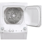 GUD27ESMMWW - LAUNDRY CENTERS - GE - Stacked Washer/Dryer - Electric - White - Open Box - BonPrix Électroménagers