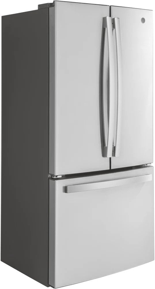 GWE19JYLFS - REFRIGERATORS - GE - French 3 - Door - Stainless Steel - Open Box - BonPrix Électroménagers