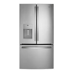 GYE21JYMFS - REFRIGERATORS - GE - French 3 - Door - Stainless Steel - Open Box - BonPrix Électroménagers