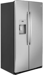 GZS22IYNFS - REFRIGERATORS - GE - Side by Side - Stainless Steel - Open Box - BonPrix Électroménagers