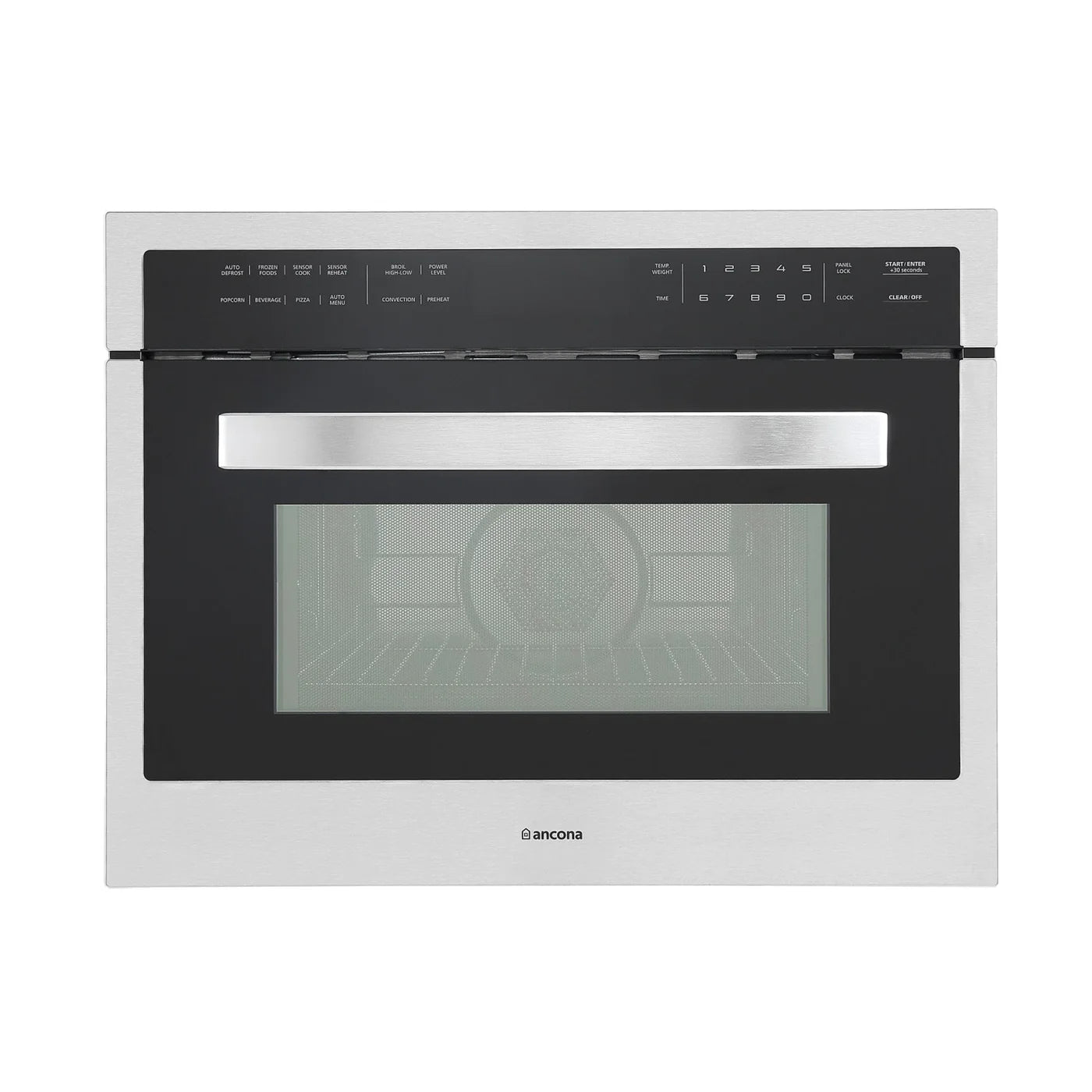 AN-2710SS - WALL OVENS - Ancona - Combination Oven - Stainless Steel - Open Box - WALL OVENS - BonPrix Électroménagers