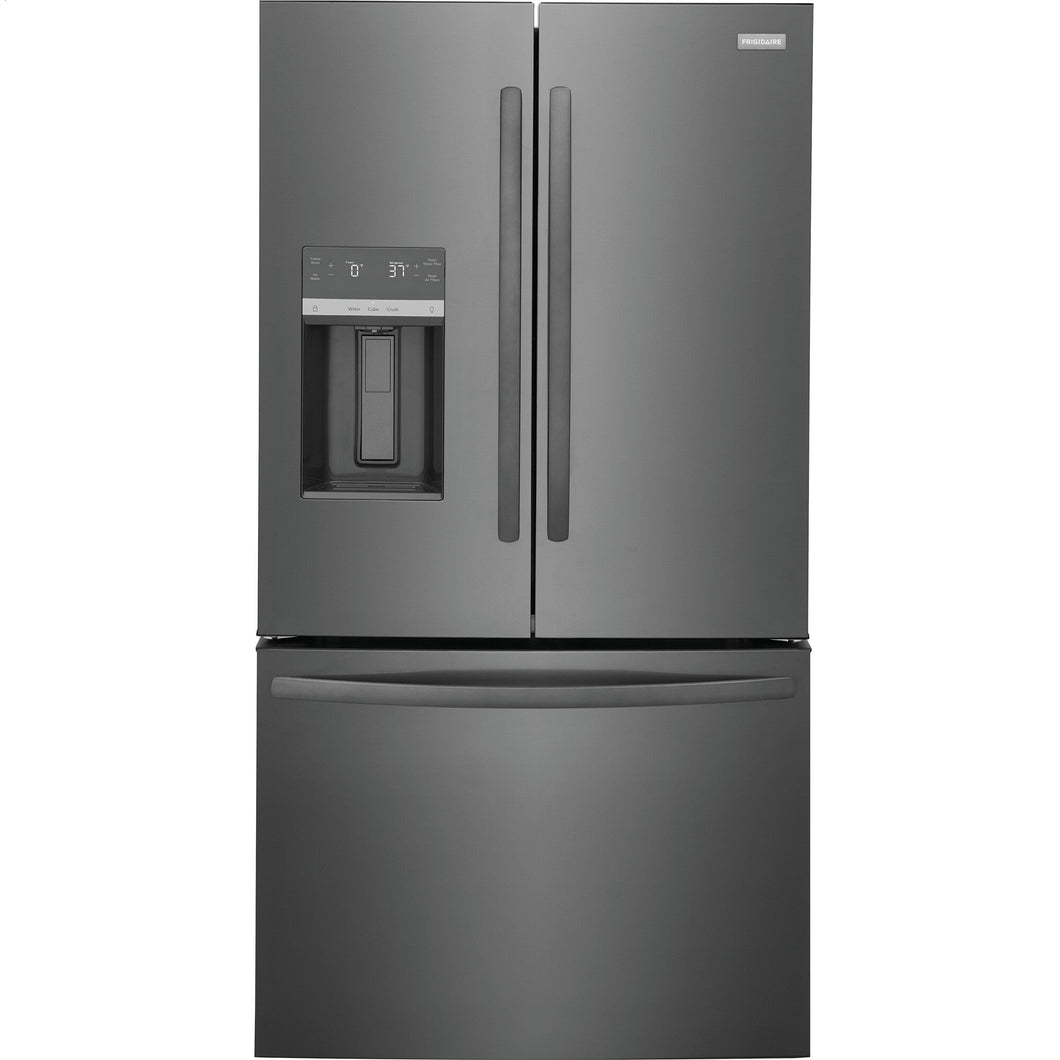 FRFS2823AD - REFRIGERATORS - Frigidaire - French 3-Door - Black Stainless - Open Box - REFRIGERATORS - BonPrix Électroménagers