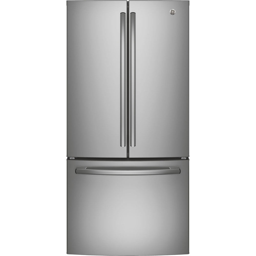 GNE25DYRKFS - REFRIGERATORS - GE - French 3-Door - Stainless Steel - Open Box - REFRIGERATORS - BonPrix Électroménagers