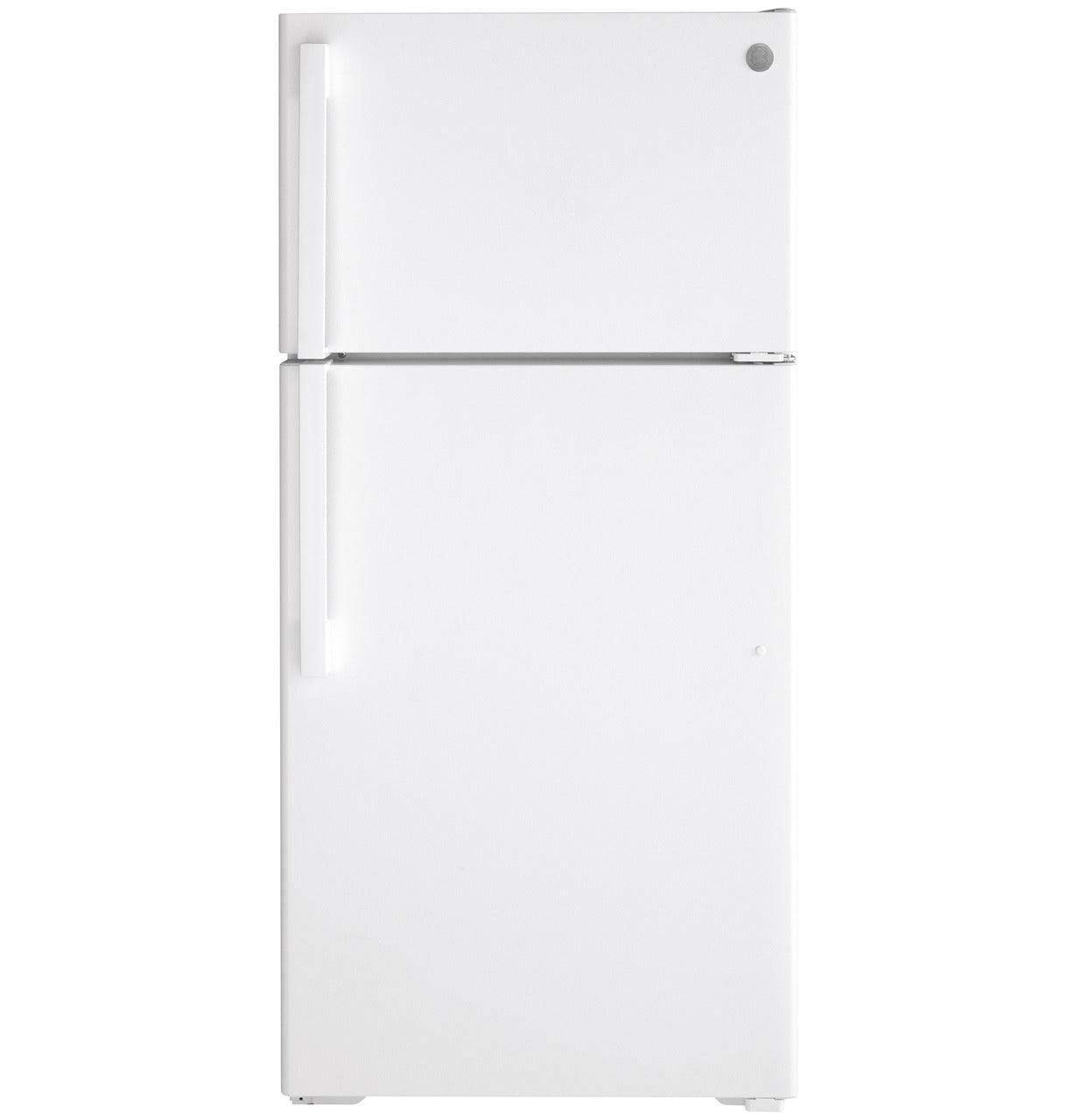 GTE16DTNRWW - REFRIGERATORS - GE - Top Freezer - White - Open Box - REFRIGERATORS - BonPrix Électroménagers