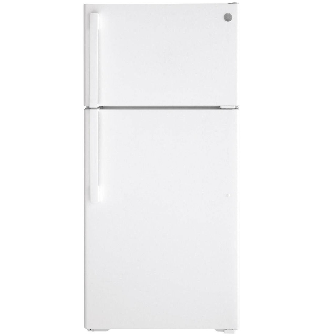 GTE16DTNRWW - REFRIGERATORS - GE - Top Freezer - White - Open Box - REFRIGERATORS - BonPrix Électroménagers