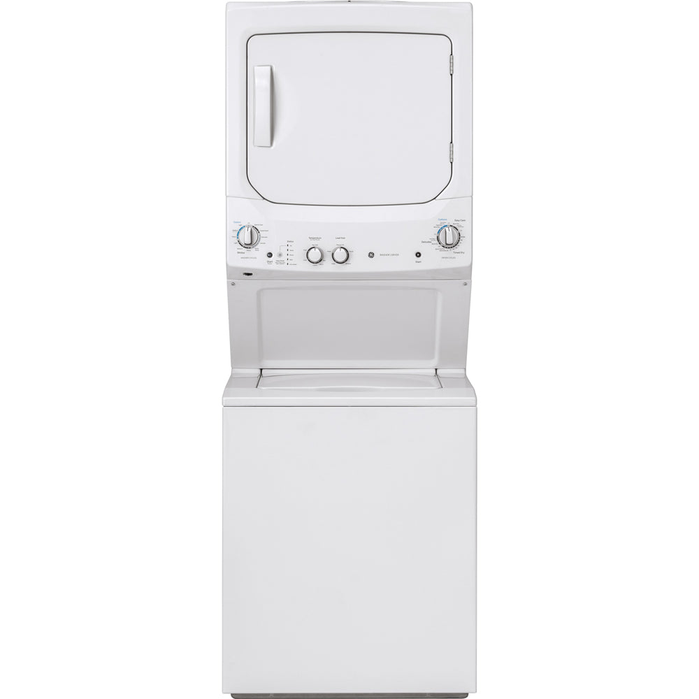 GUD24ESMMWW - LAUNDRY CENTERS - GE - Stacked Washer/Dryer - White - Open Box - LAUNDRY CENTERS - BonPrix Électroménagers