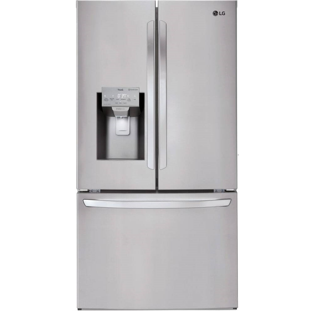 LFXS26973S - REFRIGERATORS - LG - French 3-Door - Stainless Steel - Open Box - REFRIGERATORS - BonPrix Électroménagers