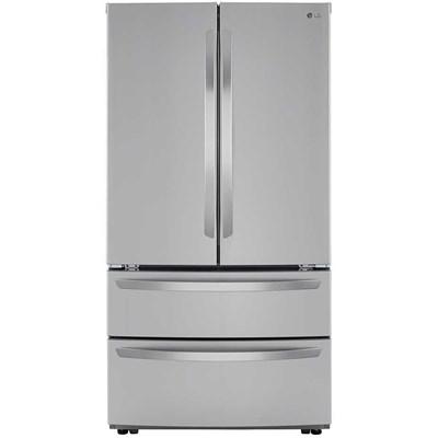 LMWS27626S - REFRIGERATORS - LG - French 4-Door - Stainless Steel - Open Box - REFRIGERATORS - BonPrix Électroménagers