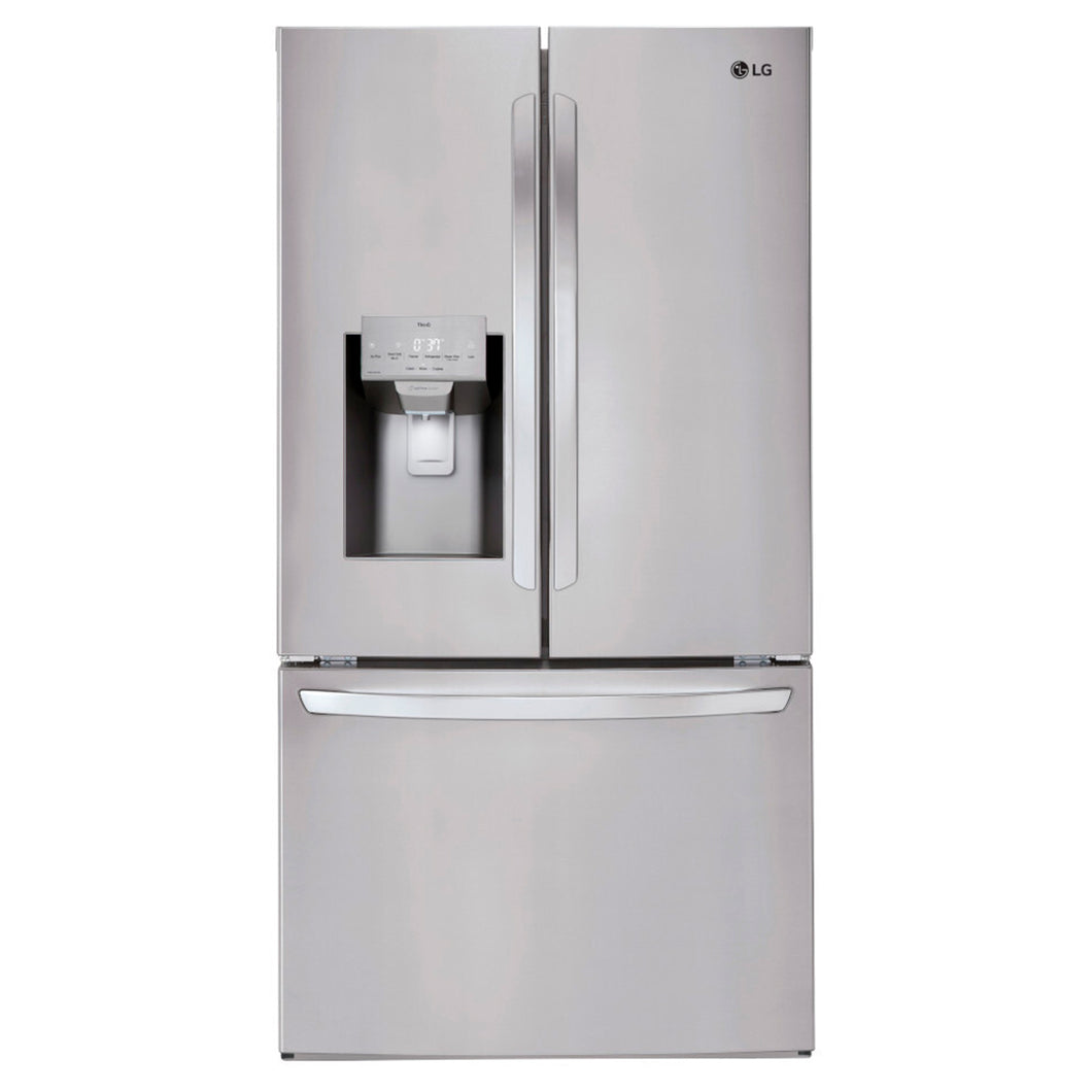 LRFS28XBS - REFRIGERATORS - LG - French 3-Door - Stainless Steel - Open Box - REFRIGERATORS - BonPrix Électroménagers