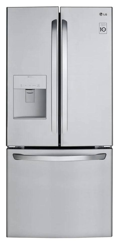 LRFWS2200S - REFRIGERATORS - LG - French 3-Door - Stainless Steel - Open Box - REFRIGERATORS - BonPrix Électroménagers