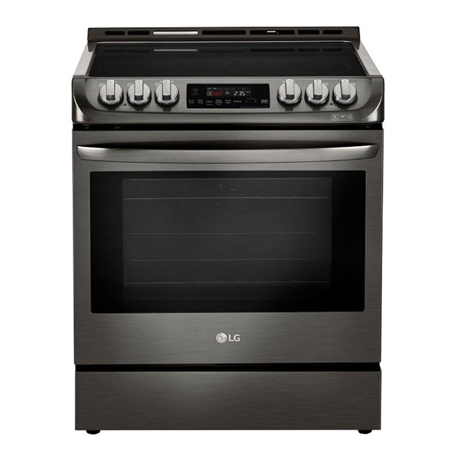 LSE4611BD - RANGES - LG - Electric - Black Stainless - Open Box - RANGES - BonPrix Électroménagers