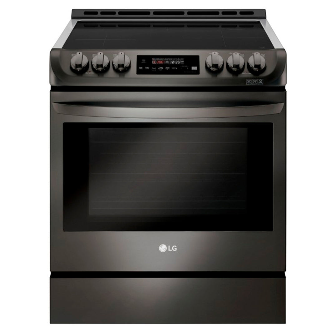 LSE4616BD - RANGES - LG - Electric - Black Stainless - Open Box - RANGES - BonPrix Électroménagers