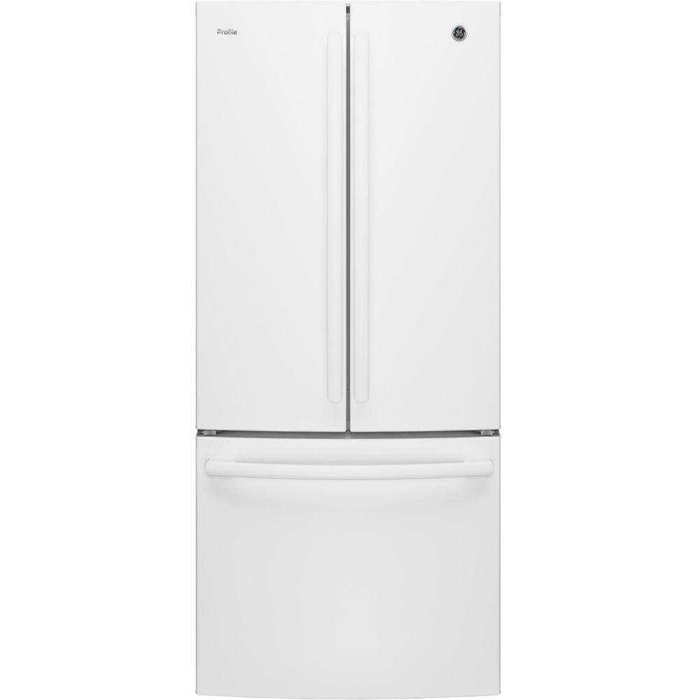 PNE21NGLKWW - REFRIGERATORS - GE Profile - French 3-Door - White - Open Box - REFRIGERATORS - BonPrix Électroménagers