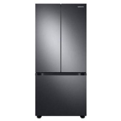 RF22A4111SG - REFRIGERATORS - Samsung - French 3-Door - Black Stainless - Open Box - REFRIGERATORS - BonPrix Électroménagers