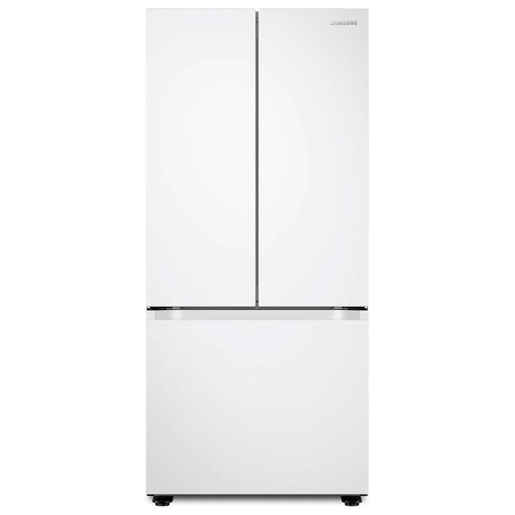 RF22A4111WW - REFRIGERATORS - Samsung - French 3-Door - White - Open Box - REFRIGERATORS - BonPrix Électroménagers