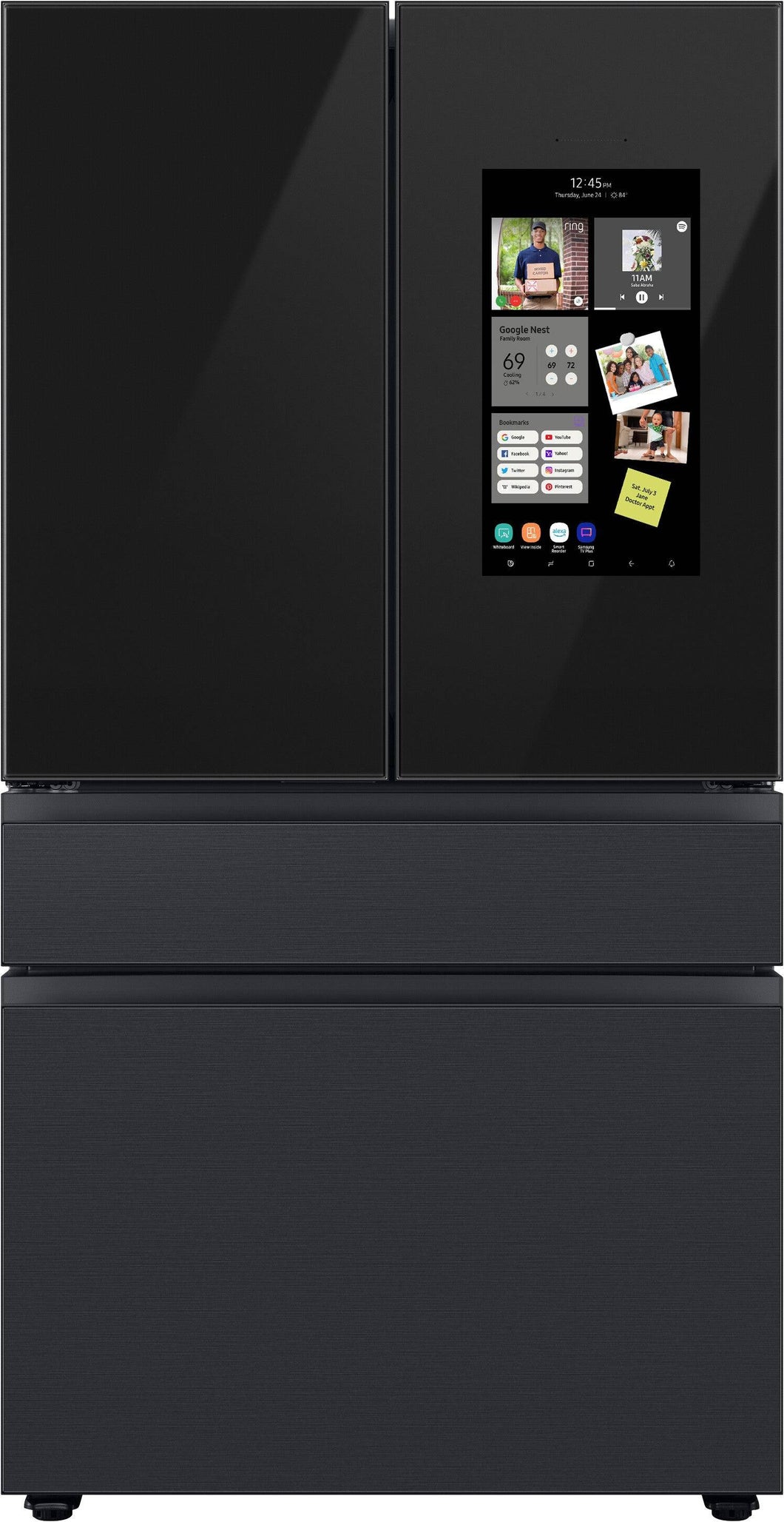 RF29BB89008M - REFRIGERATORS - Samsung - French 4-Door - Black - Open Box - REFRIGERATORS - BonPrix Électroménagers