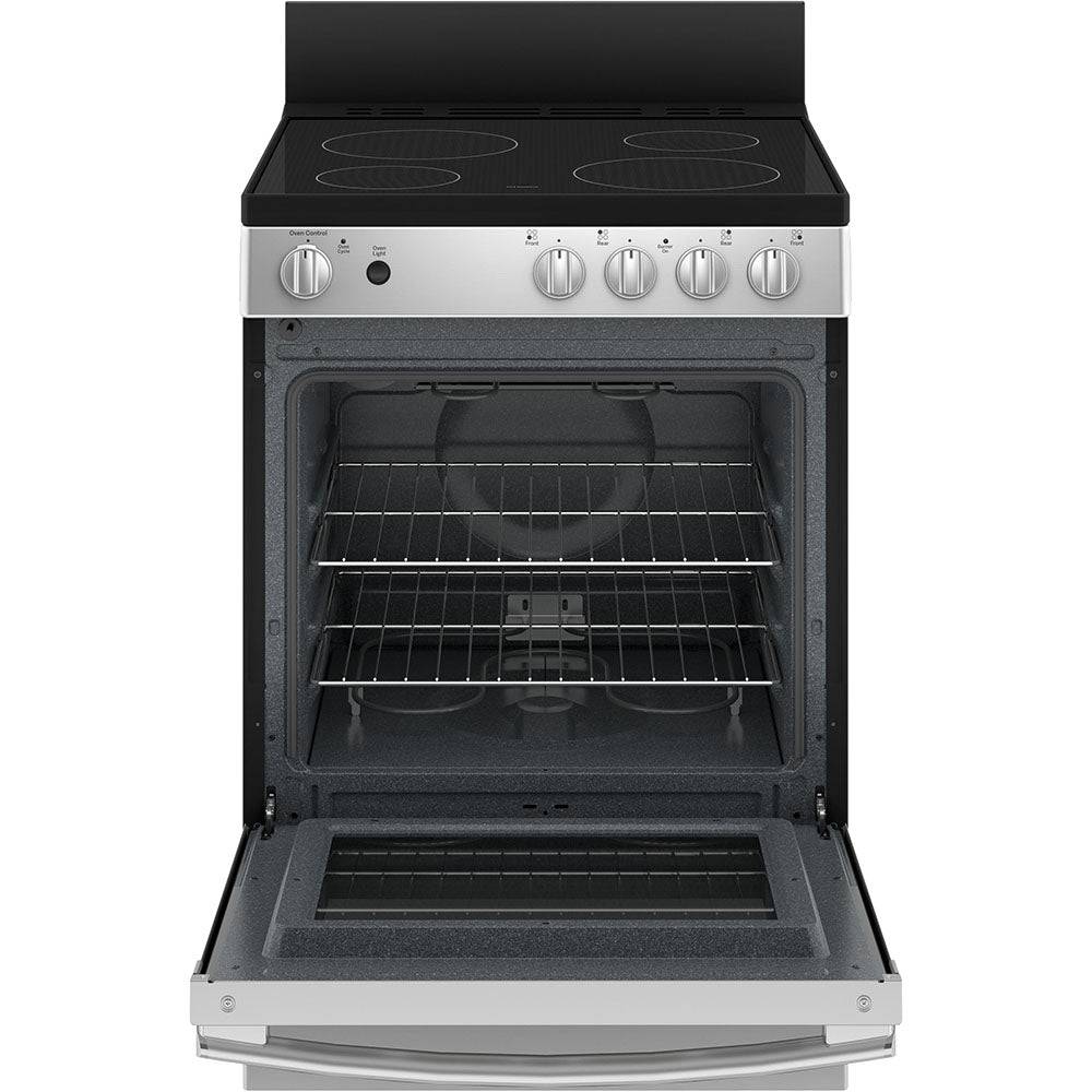 JCAS640RMSS - RANGES - GE - Electric - Stainless Steel - Open Box - BonPrix Électroménagers