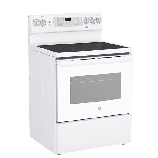 JCB840DVWW - RANGES - GE - Electric - White - Open Box - BonPrix Électroménagers