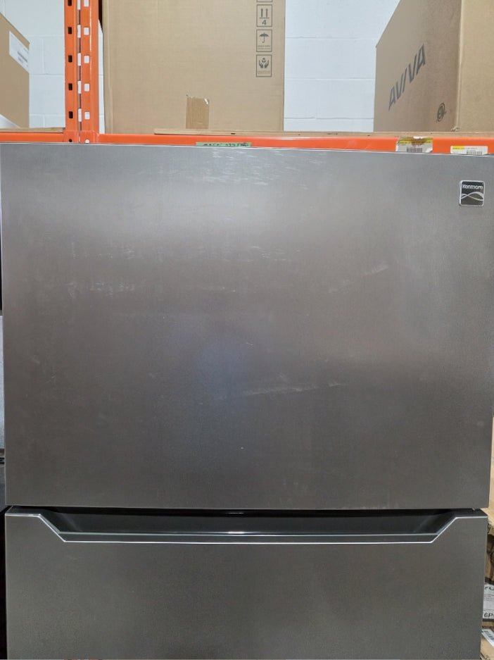 KKTMR30X18.1-SSL - REFRIGERATORS - Kenmore - Top Freezer - Stainless Steel - Open Box - BonPrix Électroménagers
