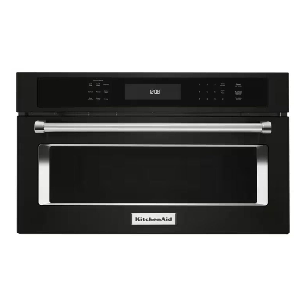 KMBP107EBS - MICROWAVES OVENS - KitchenAid - Built-In - Black Stainless - Open Box - BonPrix Électroménagers