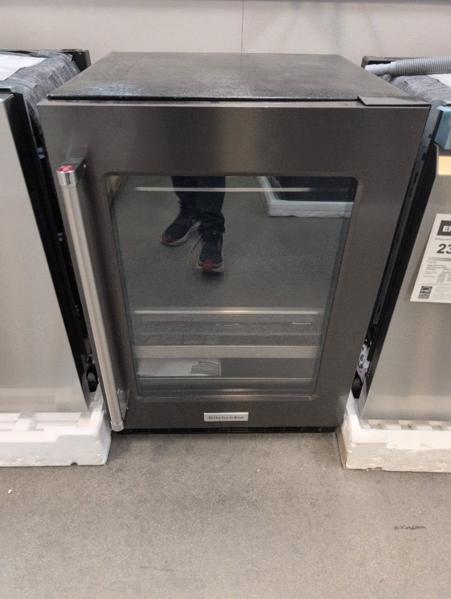 KUBR314KBS - BEVERAGE CENTERS - KitchenAid - Black - Open Box - BonPrix Électroménagers