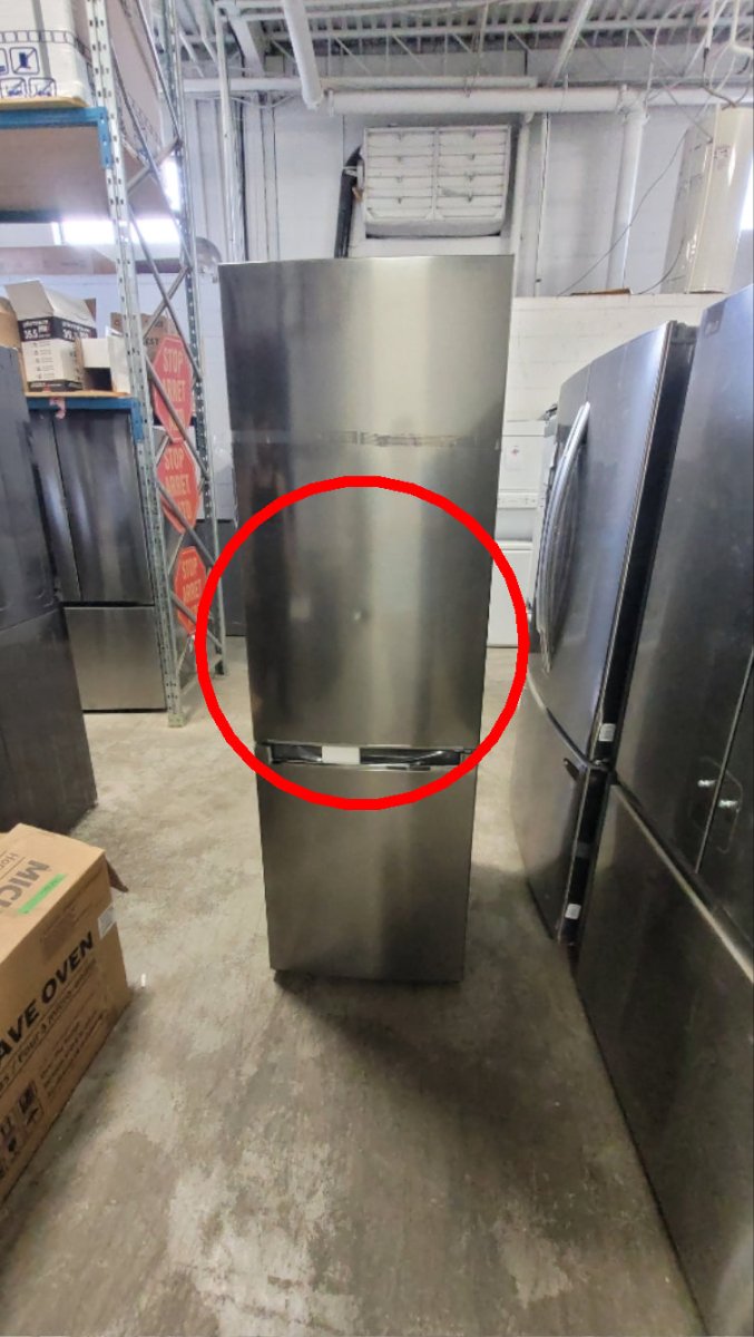LBNC12231V - REFRIGERATORS - LG - Bottom Freezer - Silver - Open Box - BonPrix Électroménagers