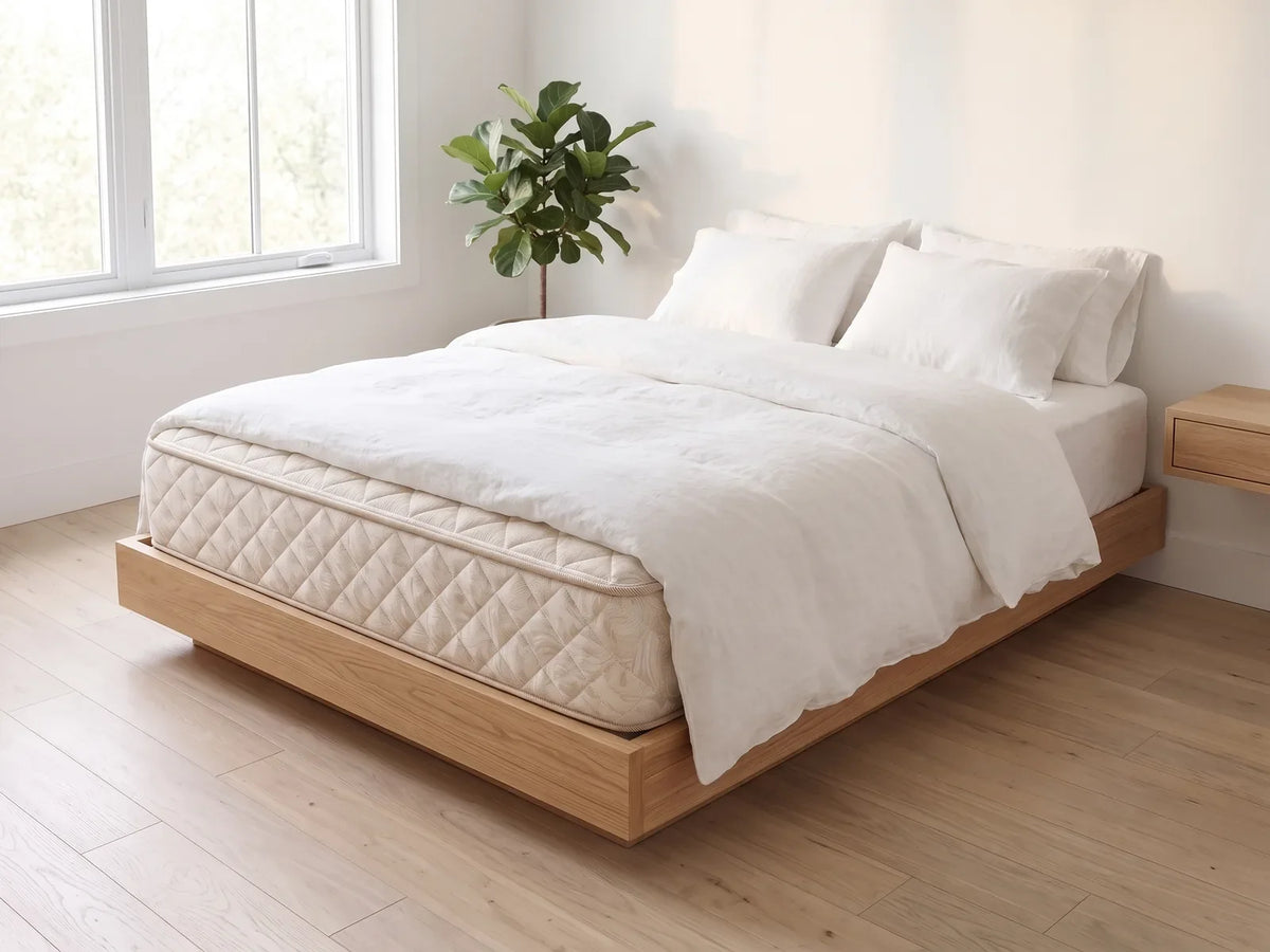 Matelas Bon Sommeil Levis, lit fait