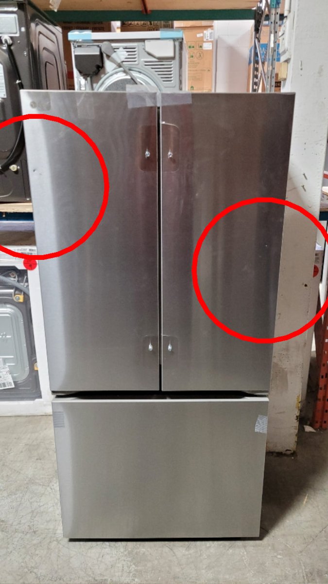 LF21G6200S - REFRIGERATORS - LG - French 3 - Door - Stainless Steel - Open Box - BonPrix Électroménagers