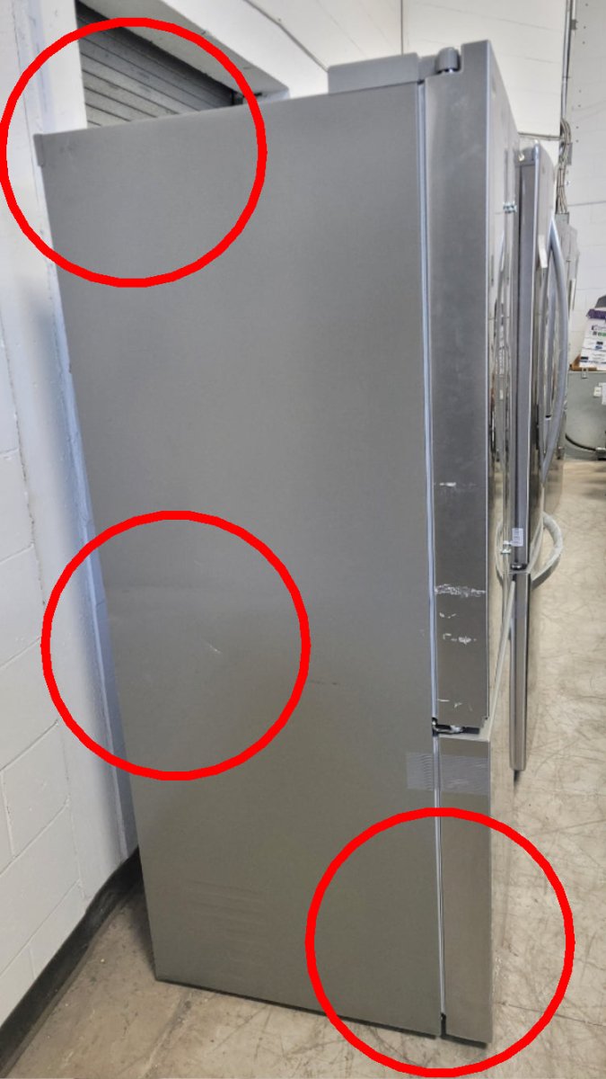 LF21G6200S - REFRIGERATORS - LG - French 3 - Door - Stainless Steel - Open Box - BonPrix Électroménagers