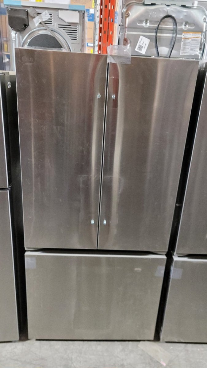 LF21G6201S - REFRIGERATORS - LG - French 3 - Door - Stainless Steel - Open Box - BonPrix Électroménagers