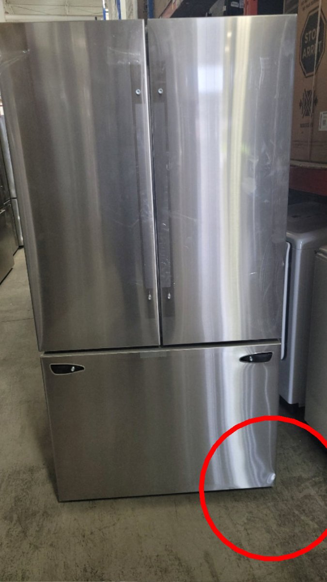 LF21G6201S - REFRIGERATORS - LG - French 3-Door - Stainless Steel - Open Box - BonPrix Électroménagers