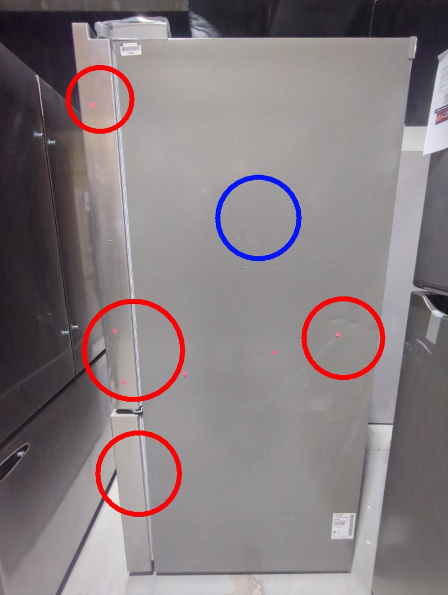 LF25H6200S - REFRIGERATORS - LG - French 3-Door - Stainless Steel - Open Box - BonPrix Électroménagers