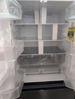 LF25S6200D - REFRIGERATORS - LG - French 3-Door - Black Stainless - Open Box - BonPrix Électroménagers