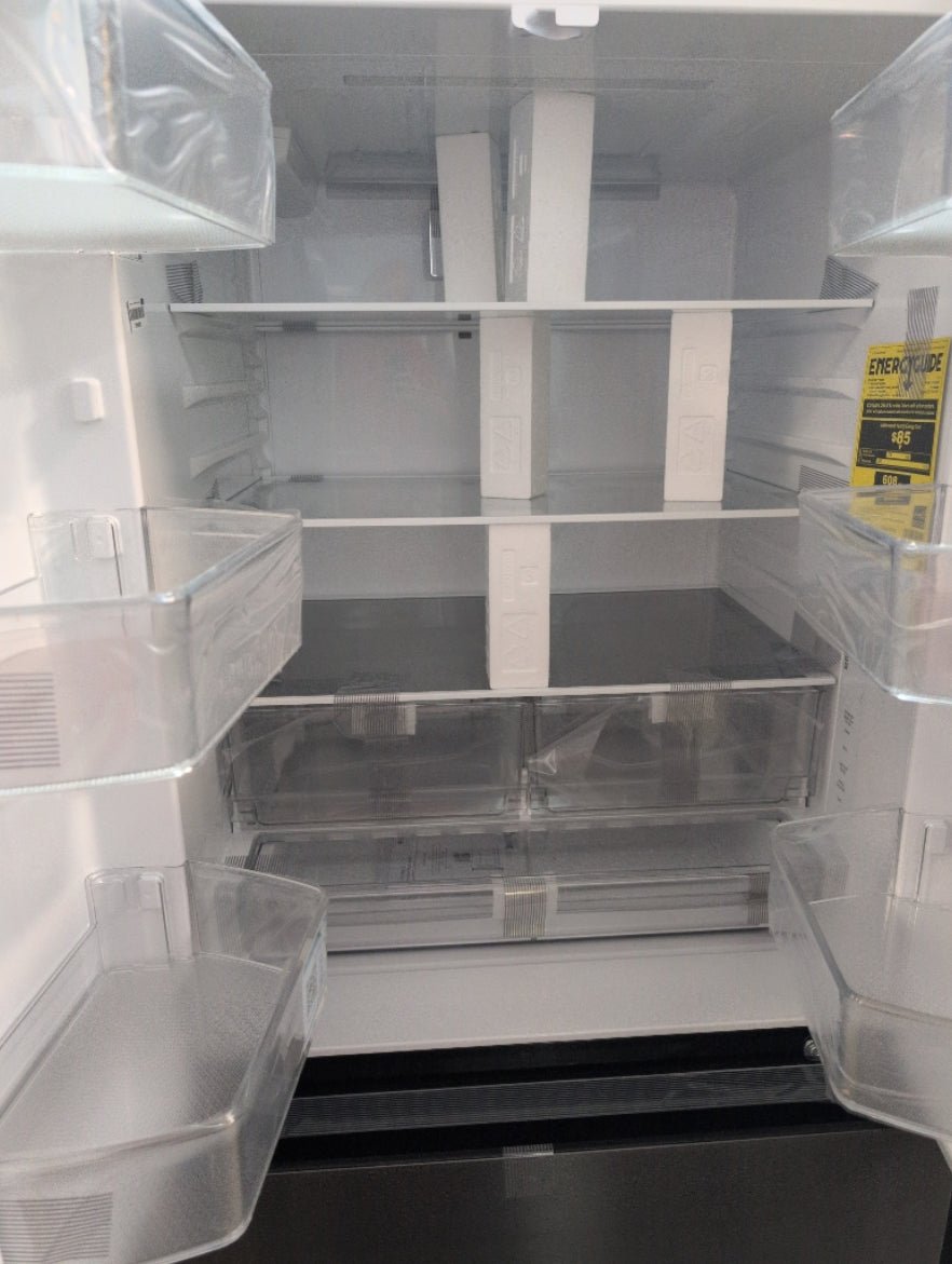 LF25S6200D - REFRIGERATORS - LG - French 3-Door - Black Stainless - Open Box - BonPrix Électroménagers