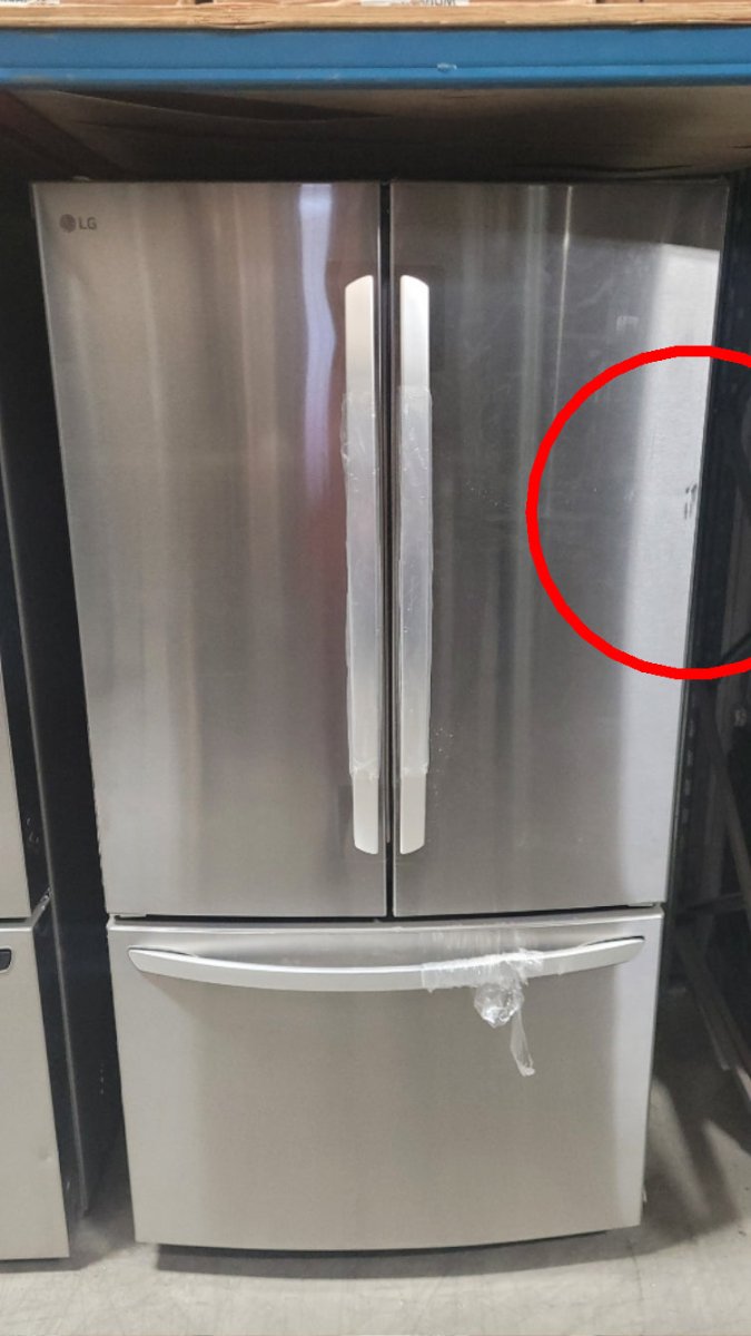 LF29T6000S - REFRIGERATORS - LG - French 3 - Door - Stainless Steel - Open Box - BonPrix Électroménagers