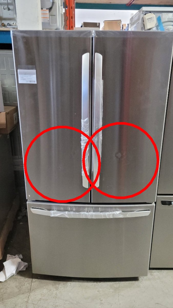 LF29T6000S - REFRIGERATORS - LG - French 3 - Door - Stainless Steel - Open Box - BonPrix Électroménagers