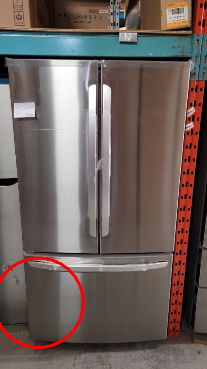 LF29T6000S - REFRIGERATORS - LG - French 3 - Door - Stainless Steel - Open Box - BonPrix Électroménagers