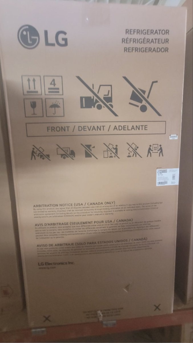 LF32S6000S - REFRIGERATORS - LG - French 3 - Door - Stainless Steel - Open Box - BonPrix Électroménagers