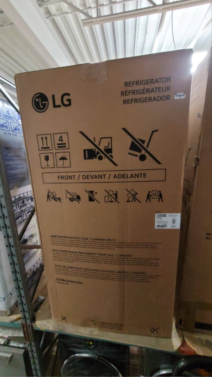 LF32S6000S - REFRIGERATORS - LG - French 3 - Door - Stainless Steel - Open Box - BonPrix Électroménagers