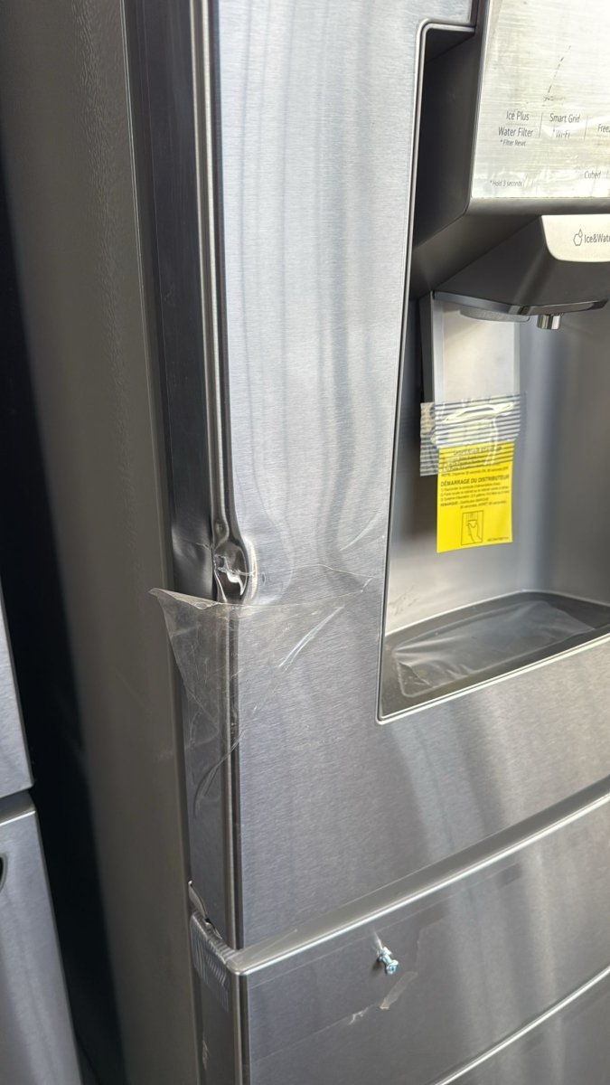 LMXS28626S - REFRIGERATORS - LG - French 4 - Door - Stainless Steel - Open Box - BonPrix Électroménagers