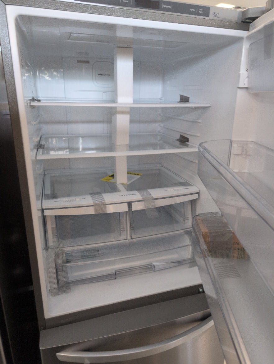 LRDNS2200S - REFRIGERATORS - LG - Bottom Freezer - Stainless Steel - Open Box - BonPrix Électroménagers