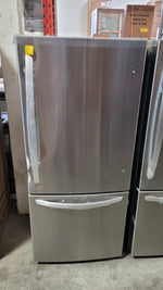 LRDNS2200S - REFRIGERATORS - LG - Bottom Freezer - Stainless Steel - Open Box - BonPrix Électroménagers