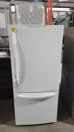 LRDNS2200W - REFRIGERATORS - LG - Bottom Freezer - White - Open Box - BonPrix Électroménagers