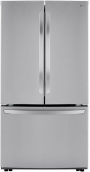 LRFCS29D6S - REFRIGERATORS - LG - French 3 - Door - Stainless Steel - Open Box - BonPrix Électroménagers