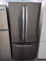 LRFNS2200D - REFRIGERATORS - LG - French 3-Door - Black Stainless - Open Box - BonPrix Électroménagers